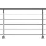 Dolle Geländer-Set Aluminium
