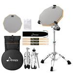 Donner Drum Practice Pad mit Snare Drum Ständer Kit