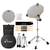 Donner Drum Practice Pad mit Snare Drum Ständer Kit
