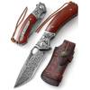 Damast Taschenmesser von Drachenader