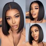 Duaujuiu Bob Wig Perücke