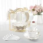 DUJUST Luxus-Teetassen-Set