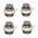 Automatic radiator bleeder pack of 4 von Durovent