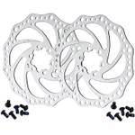 Dymoece 2 Stück Fahrrad Bremsscheibe