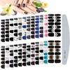 24 Stück Full Nail Wraps Aufkleber von Ebanku