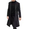 Casual Slim Fit Wollmantel von Ecdahicc