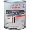 Premium PU-Fenster- und Türenlack Seidenmatt Weiß 750 ml von Wilckens