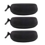 Ekdirect 3er-Pack Brillenetui mit Gürtelclip