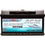 Electronicx AGM 120 Ah Marine