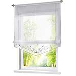 Eslir bestickter Raffrollo