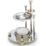 Esoterik-Versand Räucherstövchen vernickelt