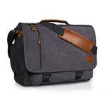 Estarer Laptoptasche 17 Zoll Umhängetasche Canvas