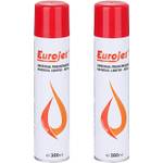 EUROJET Feuerzeug Gas 2 x 300 ml