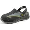 Stingray Black Leather Clog von Euroroutier