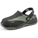 Euroroutier Stingray Black Leather Clog
