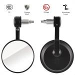 Evermotor Universal Motorrad Runde Rückspiegel