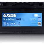 Exide EK800 Start-Stop AGM