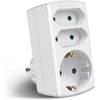 Mehrfachsteckdose 3-Fach Steckdosenadapter von ExtraStar