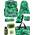 Playworld Gaming Pixel Schulranzen-Set von Familando
