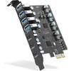 USB-PCI-Karte (4A +3C) von FARBOKO