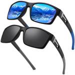 Farrobor Polarisiert Sportbrille 2 Set