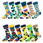 Fasefunn Bunte Herren Socken