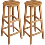 Festnight Barhocker 2er-Set