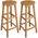 2er Set Barhocker Holz von Festnight