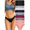 10er-Pack Baumwoll-Slips von Finetoo