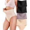 4er Pack Bauchweg Unterhose von Finetoo