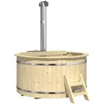 Finntherm Holz Badefass Bergen