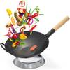 Wok aus Carbonstahl von Flavemotion