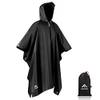 Wasserdichter Regenponcho von flintronic