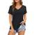 Florboom Schwarzes T-Shirt