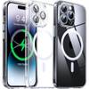 magnetisch Hybrid Clear Hülle für iPhone 14 Pro von Flyzoo