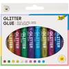 Klebestifte mit Glitzer von Folia