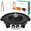 2-in-1 Electric Smokeless Grill and Hot Pot von Food Party