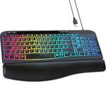 Footreal Kabelgebundene Tastatur