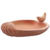 Terracotta-Vogeltränke von Frank Flechtwaren