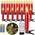 10er LED Kerzen von Freepower