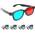 3D-Anaglyphen-Brille von Ganzoo