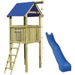 Gartenpirat Spielturm Alto mit Rutsche und Kletterseil