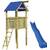 Gartenpirat Spielturm Alto mit Rutsche und Kletterseil