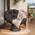 Ergonomischer Papasan Sessel aus Rattan von GarveeHome