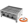 Gastro Edelstahl Gasbräter 3 flammig von Gas-Shop-24