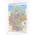 Geometro Deutschlandkarte mit Postleitzahlen V010PLZXLM von GeoMetro