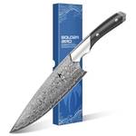 Golden Bird Damastmesser