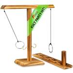 Goods and Gadets Ringwurf-Spiel Deluxe aus Holz