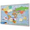 Pinnwand Weltkarte von Goods+Gadgets