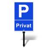 Privatparkplatz Schild von Goodvia